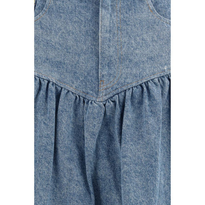 Blue Denim Skirt