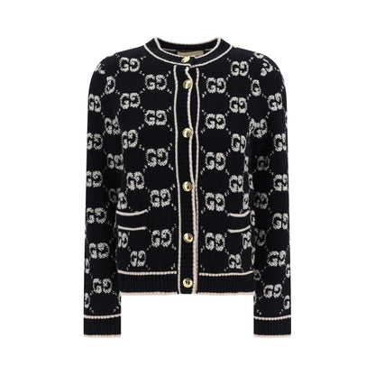 Black Wool Oves Aries Cardigan