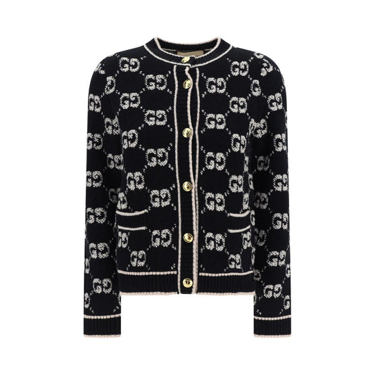 Black Wool Oves Aries Cardigan