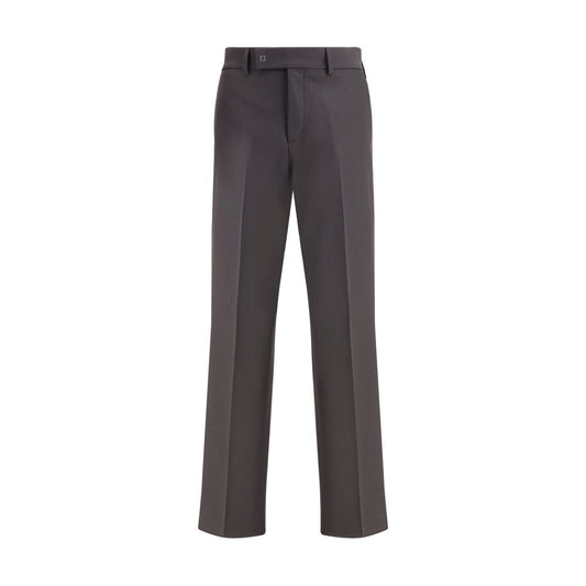 Brown Wool Oves Aries Dress Pants