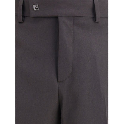 Brown Wool Oves Aries Dress Pants