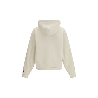 White Cotton Sweatshirt