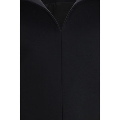 Black Wool Oves Aries Cocktail Dress