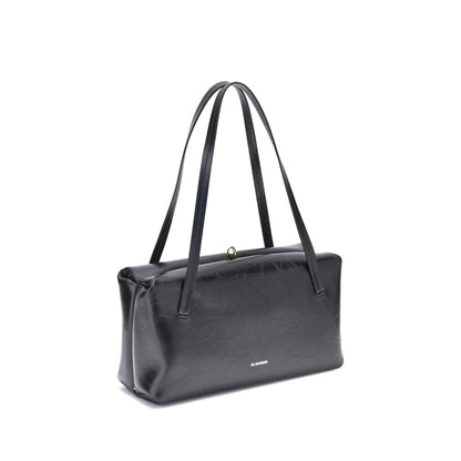 Black Calf Leather Bos Taurus Shoulder Bag