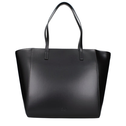 Black Polyethylene Shoulder Bag