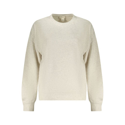 Gray Cotton Women's Sweatshirt