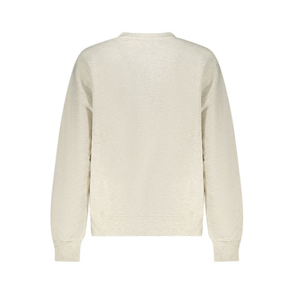 Gray Cotton Women's Sweatshirt