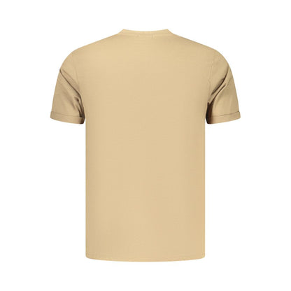 Brown Cotton Men's Shirt