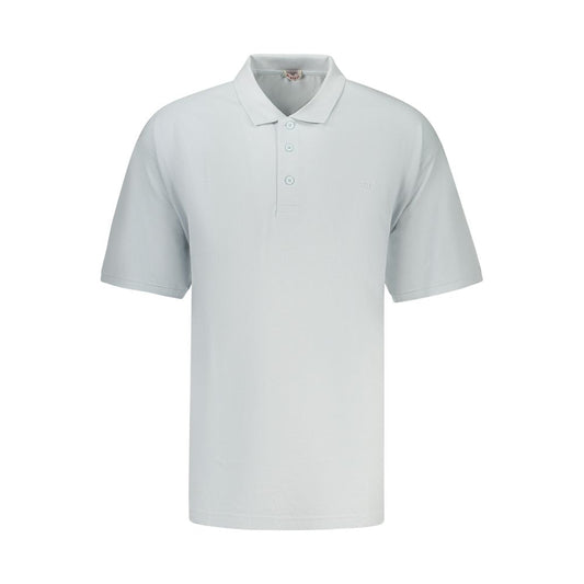 Azzurro Cotton Men's Polo
