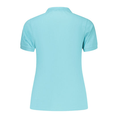 Azzurro Cotton Womens Polo