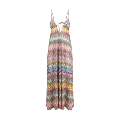 Multicolor Viscose Casual Dress