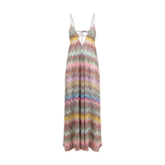 Multicolor Viscose Casual Dress