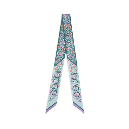 Multicolor Silk Scarf