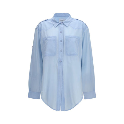 Blue Cotton Shirt