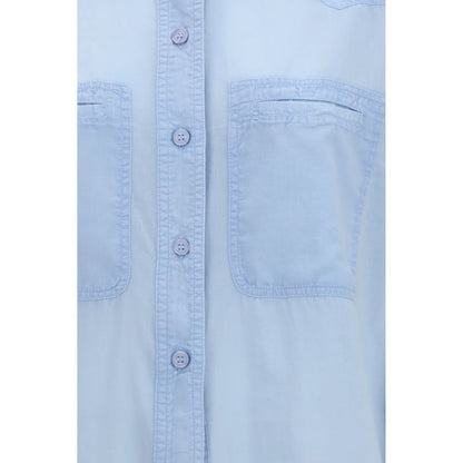 Blue Cotton Shirt