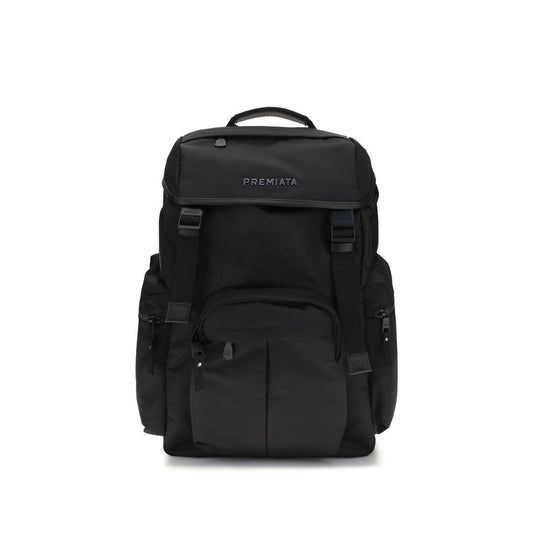 Black Nylon Backpack