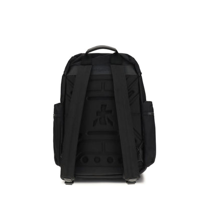 Black Nylon Backpack