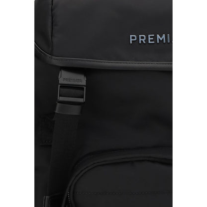 Black Nylon Backpack