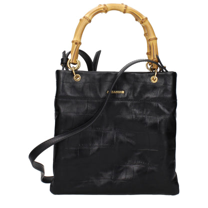 Black Leather Handbag
