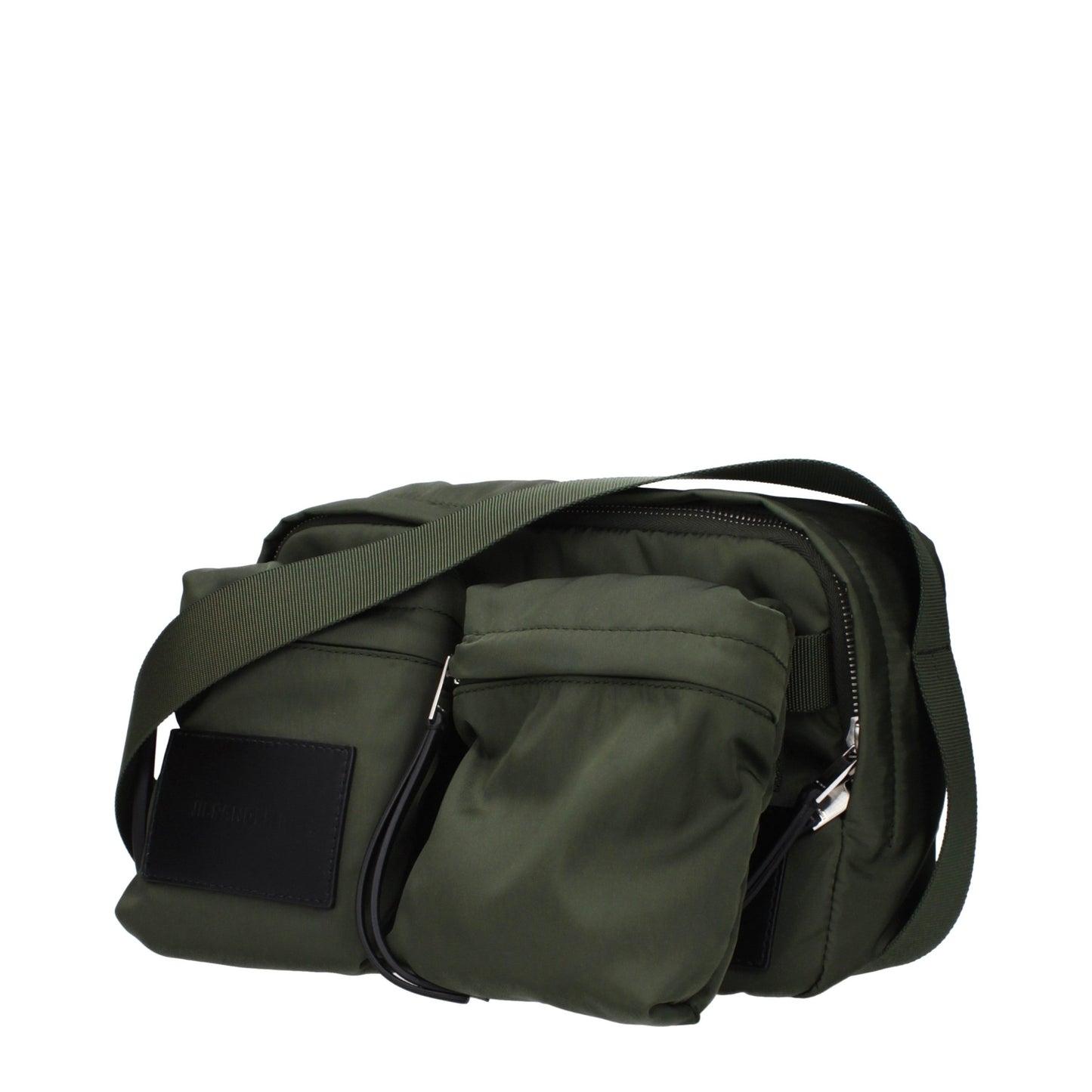 Green Nylon Crossbody Bag
