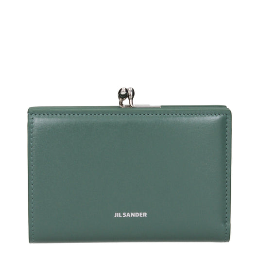 Green Leather Wallet