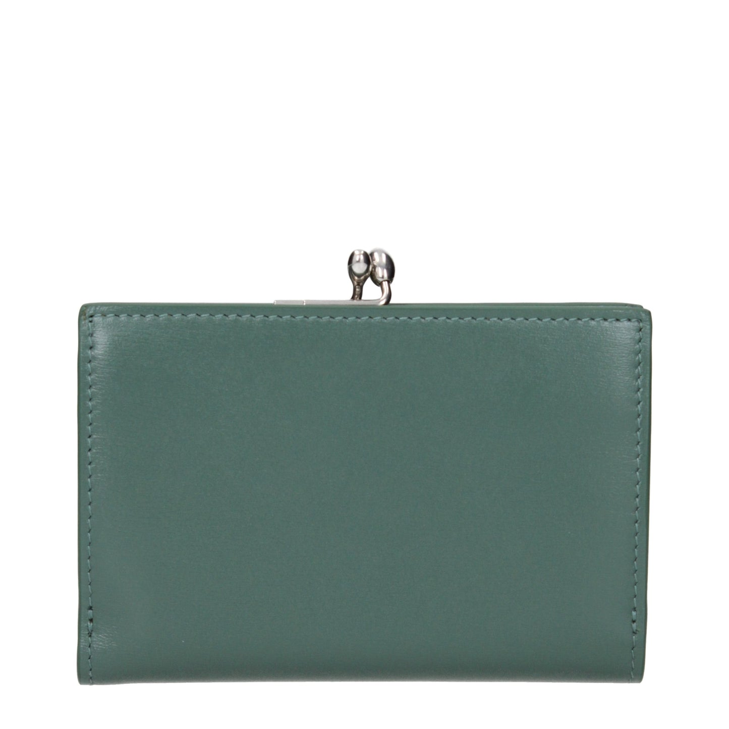 Green Leather Wallet