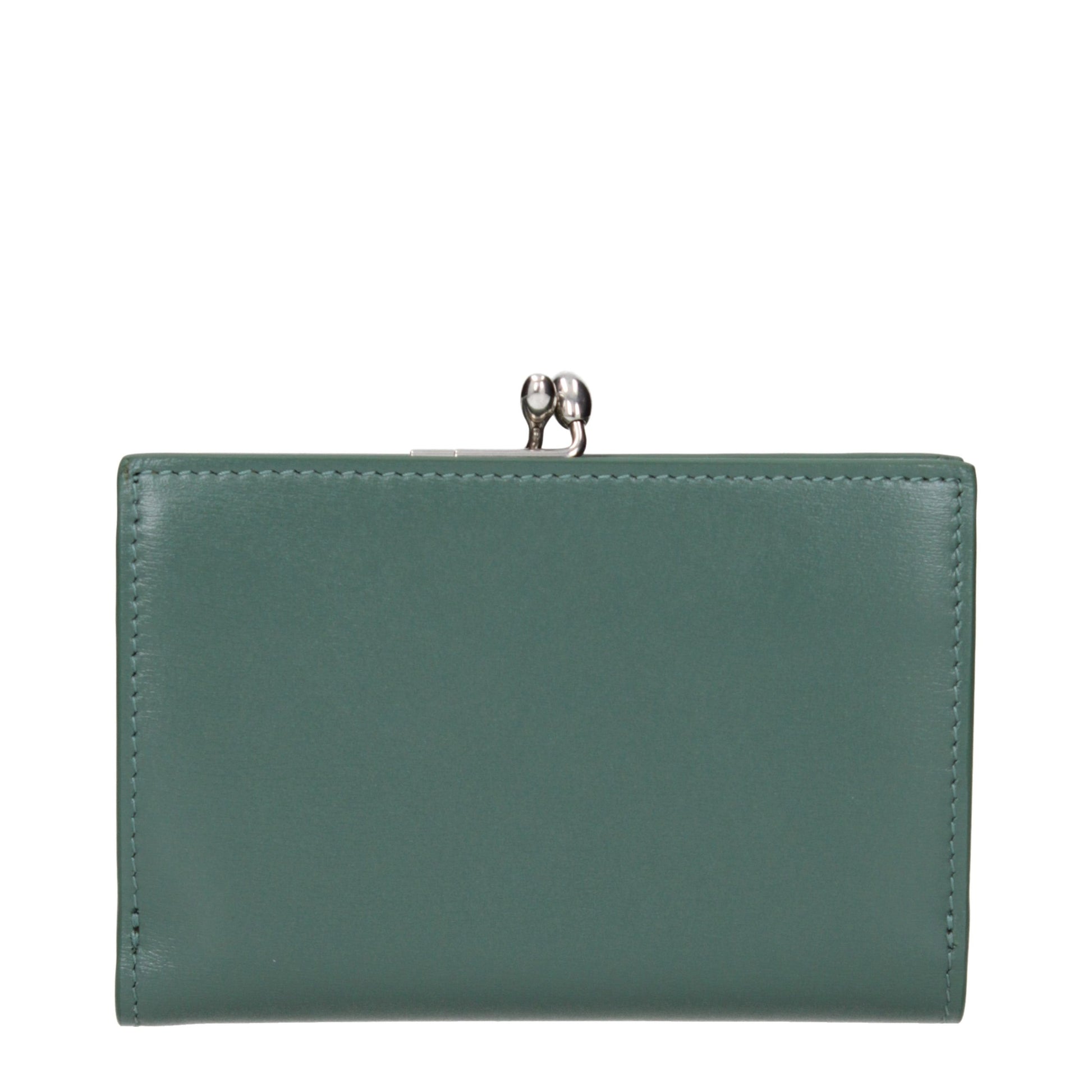 Green Leather Wallet