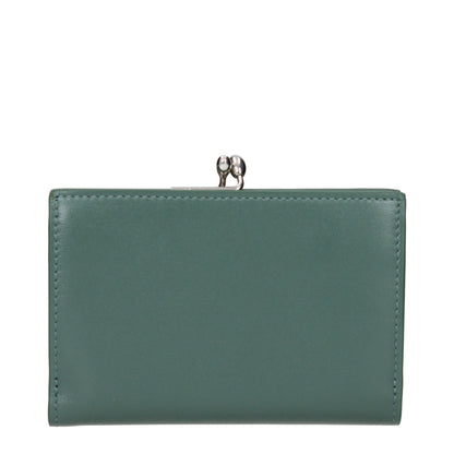 Green Leather Wallet