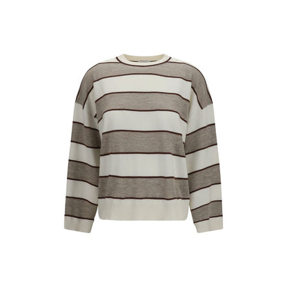 Beige Wool Oves Aries Sweatshirt