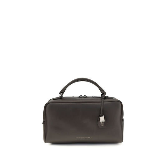 Brown Calf Leather Bos Taurus Handbag