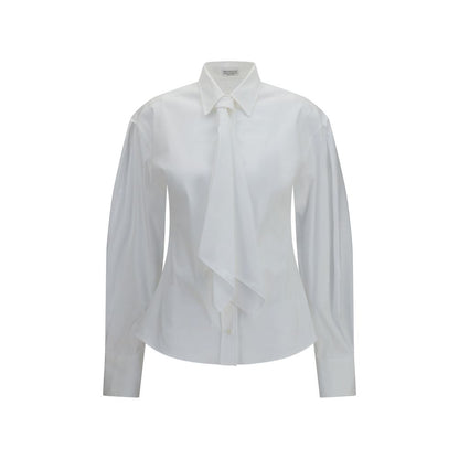White Cotton Dress Shirt