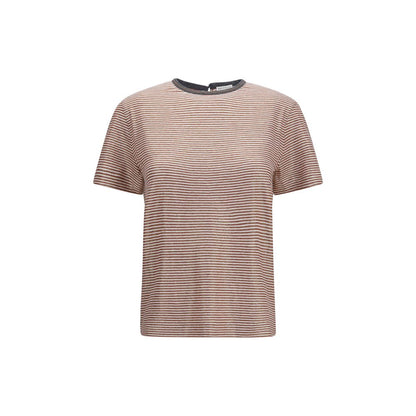 Orange Linen T-Shirt