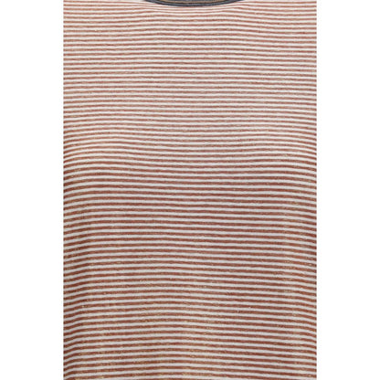 Orange Linen T-Shirt