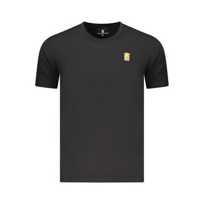 Black Cotton Men's T-Shirt