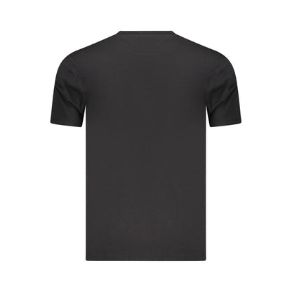 Black Cotton Men's T-Shirt
