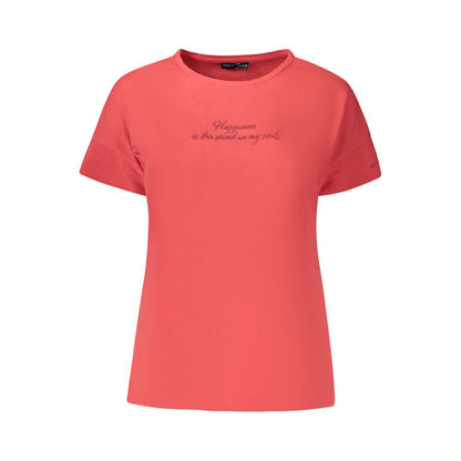 Red Cotton Women's T-Shirt