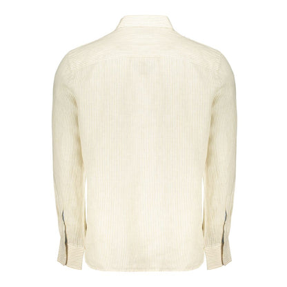Beige Linen Men's Shirt