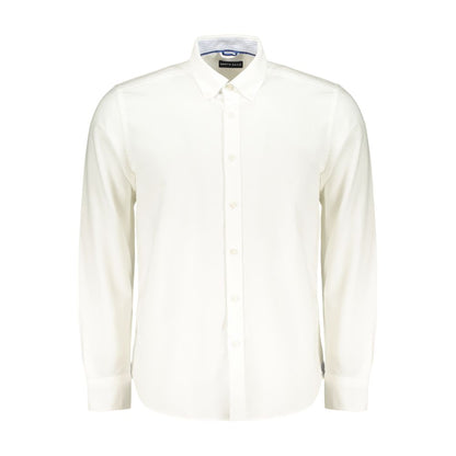 White Cotton Men's Shirt