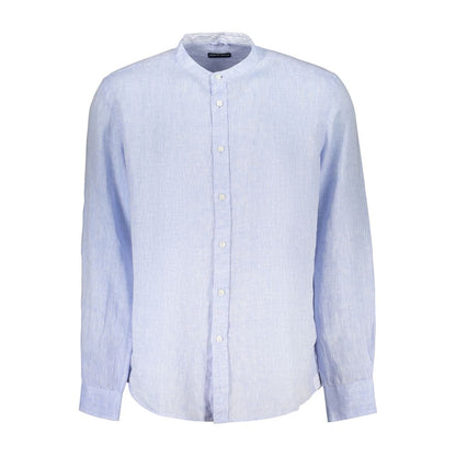 Azzurro Linen Men's Shirt
