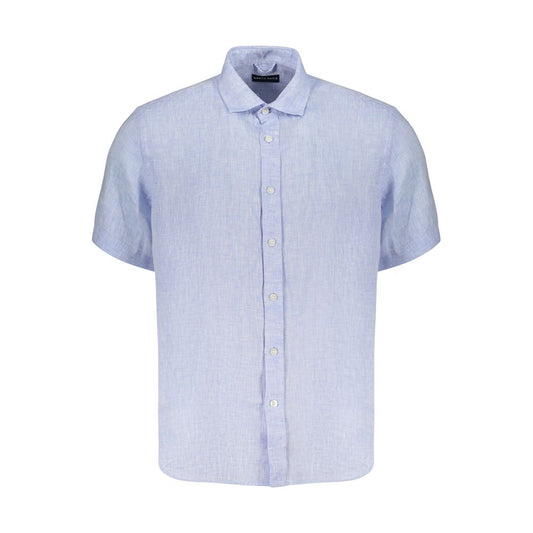Azzurro Linen Mens Shirt