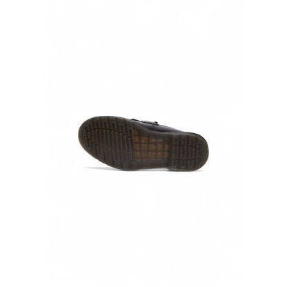Black Leather Slip-On Loafers
