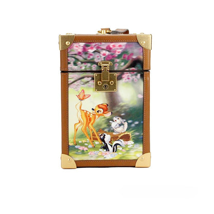 Kate Spade X Disney Bambi 3D Trunk Printed PVC Top Handle Clutch Handbag