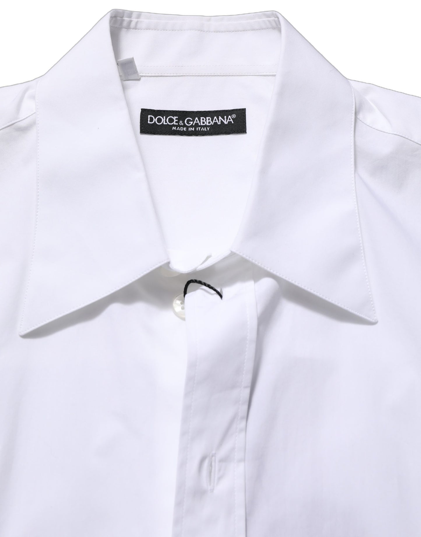 White Cotton Sleeveless Formal Dress Shirt