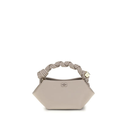 Gray Recycled Leather Handbag