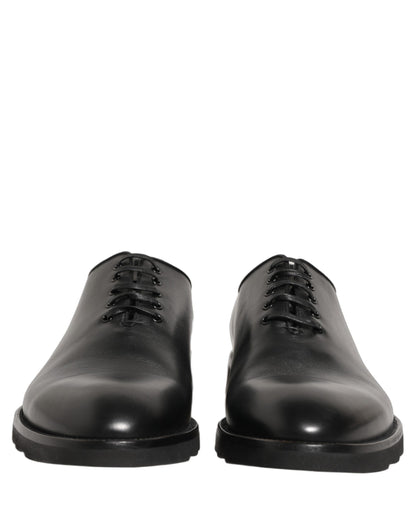 Black Leather Men Oxford Dress Formal Shoes
