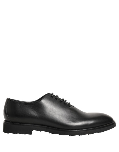 Black Leather Men Oxford Dress Formal Shoes
