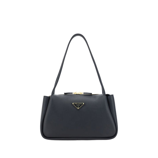 Black Calf Leather Bos Taurus Handbag