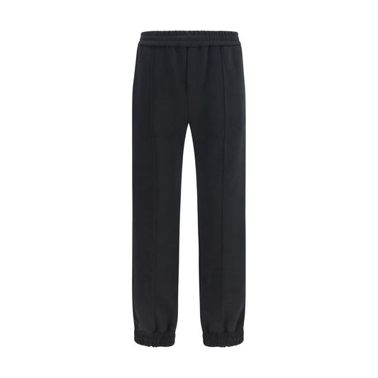 Black Cotton Joggers (Workout Pants)