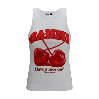 White Cotton Tank Tops