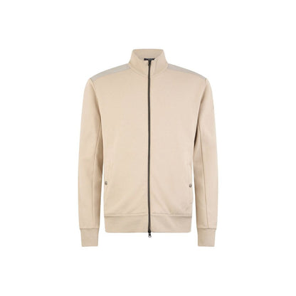 Beige Cotton Sweatshirt
